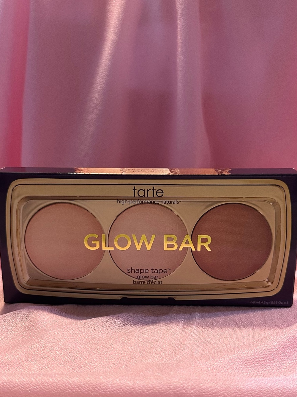 tarte Glow Bar Highlight & Bronzer Trio